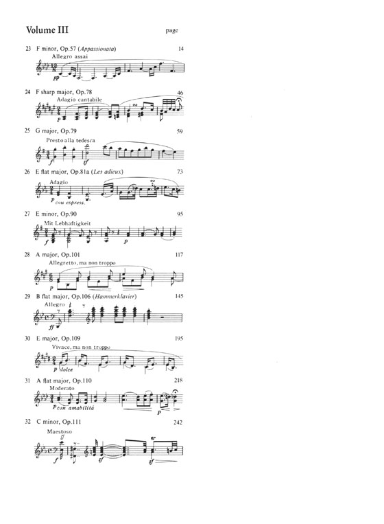 Beethoven‧Complete Pianoforte Sonatas (Craxton & Tovey) Volume Ⅰ‧Associatedboard