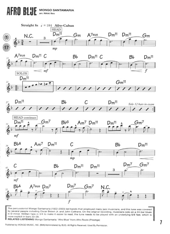 Jazz Flute Tunes Level／Grade 3