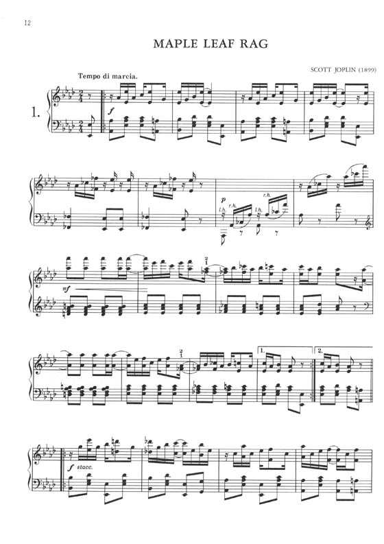 Joplin ジョプリン ピアノ名曲集