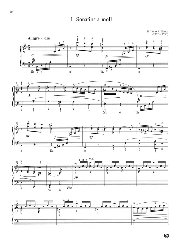 Czech Piano Works Vol.1／チェコ ピアノ作品集 第1巻〔古典派〕