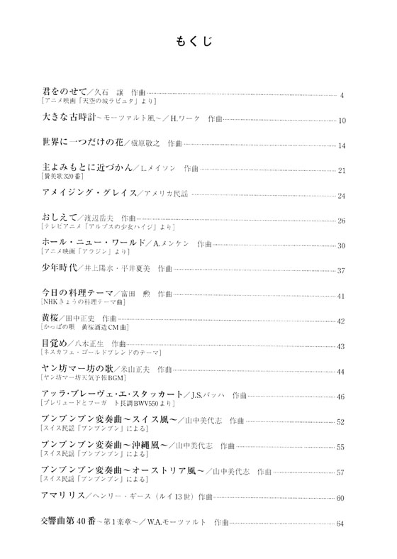 レッツ・エンジョイ・アンサンブル リコーダー重奏曲集 レッツ・エンジョイ・アンサンブル リコーダー重奏曲集