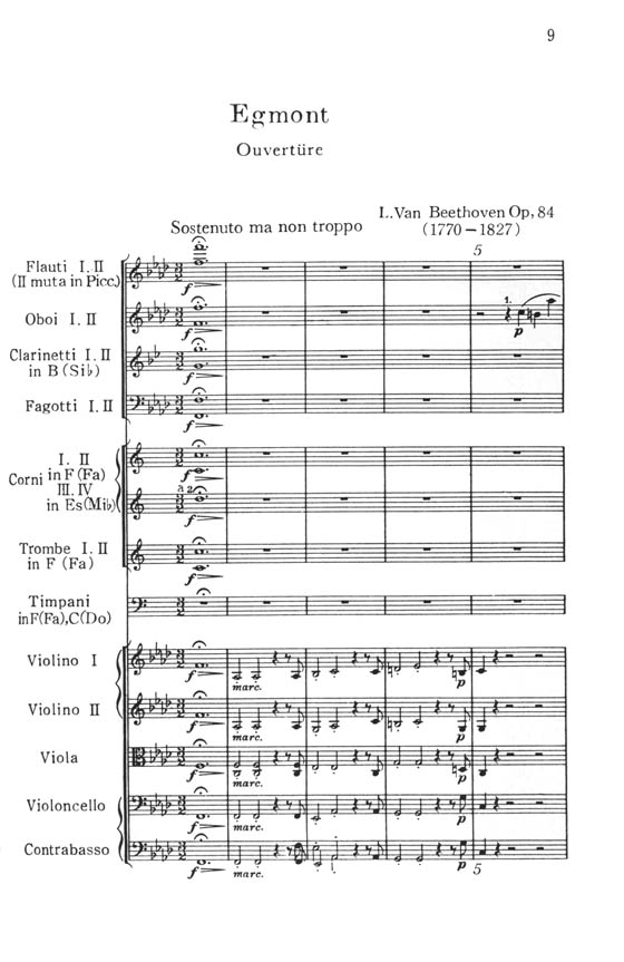 Beethoven【Egmont Ouvertüre】ベートーベン/「エグモント」序曲 Beethoven【Egmont Ouvertüre】ベートーベン/「エグモント」序曲