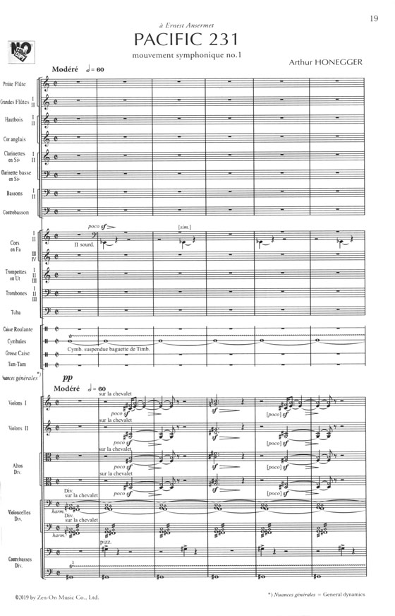 Honegger "Pacific 231" Mouvement Symphonique No.1／オネゲル パシフィック231
