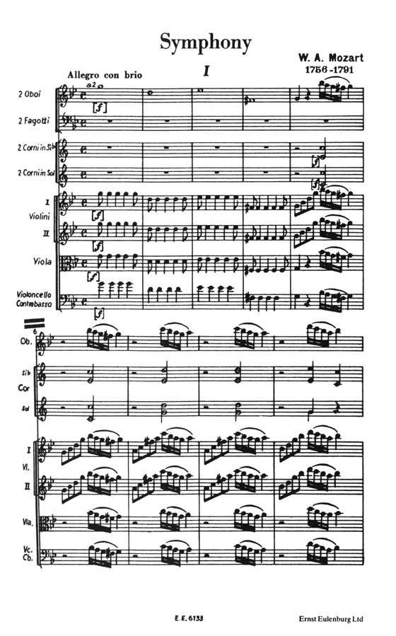 Mozart Symphony G minor K 183／モーツァルト 交響曲第25番ト短調