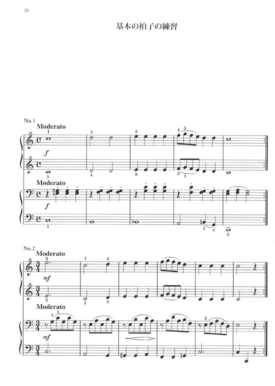 Burgmüller ブルクミュラー はじめてのピアノ教本 連弾曲 New Edition 解説付