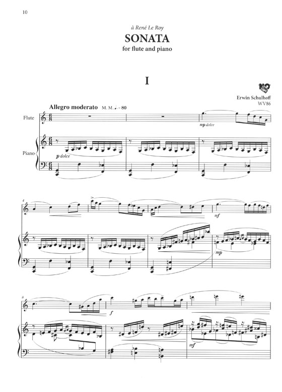Schulhoff Sonata for Flute and Piano & Susi/シュールホフ フルートとピアノのためのソナタ &スージー Schulhoff Sonata for Flute and Piano & Susi/シュールホフ フルートとピアノのためのソナタ &スージー
