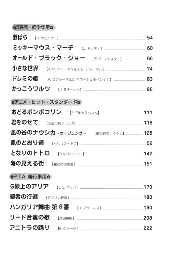 こどものための 楽しい器楽合奏曲集