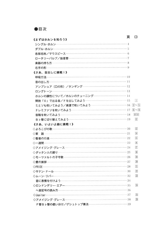 Horn Method 見て聴いて必ず吹ける ホルン入門 Horn Method 見て聴いて必ず吹ける ホルン入門