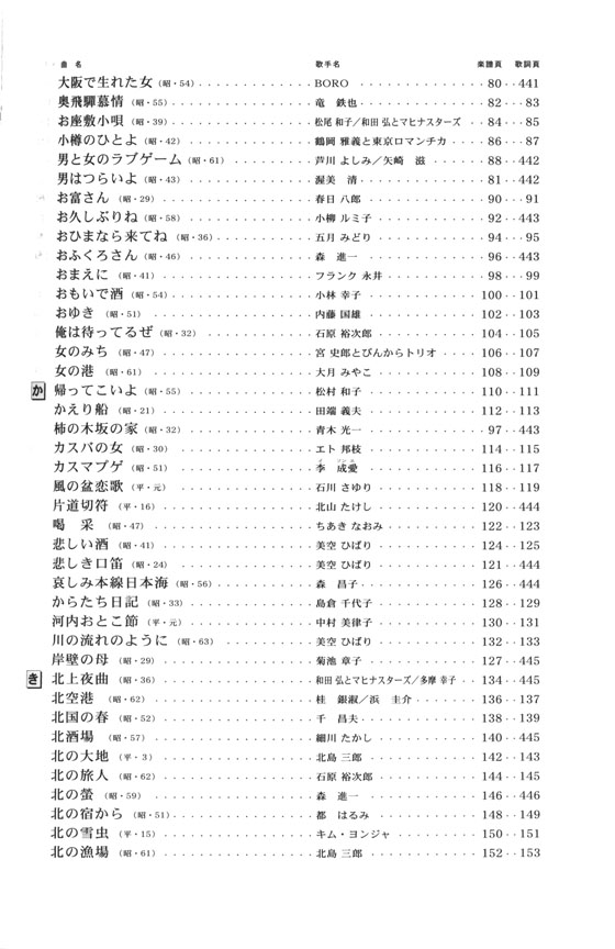 演歌名曲全集 演歌名曲全集