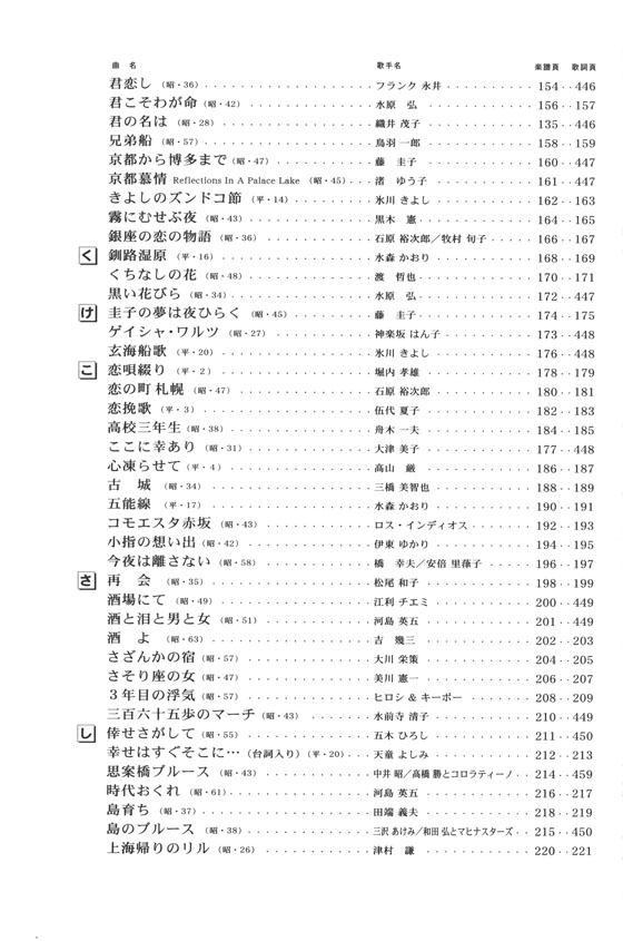 演歌名曲全集 演歌名曲全集