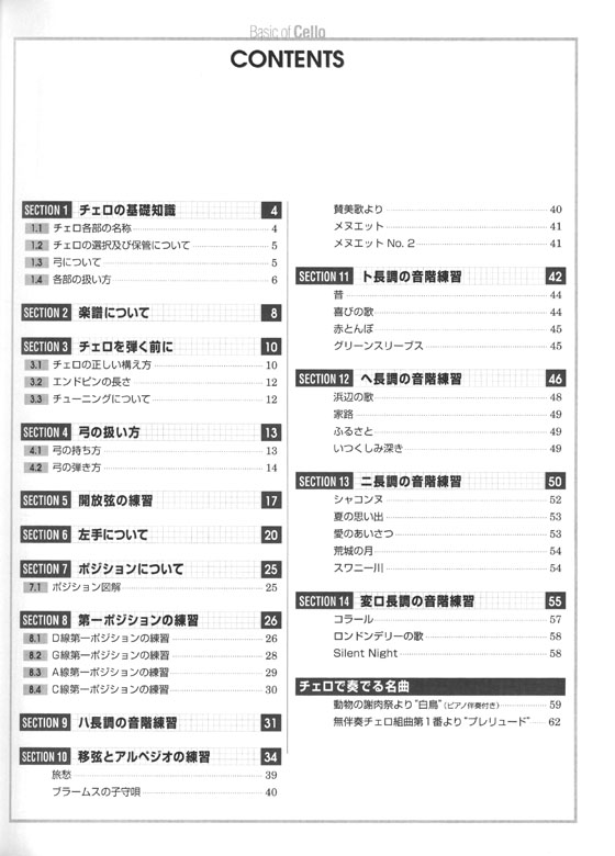 初心者に絶対!! チェロ 初歩の初歩入門