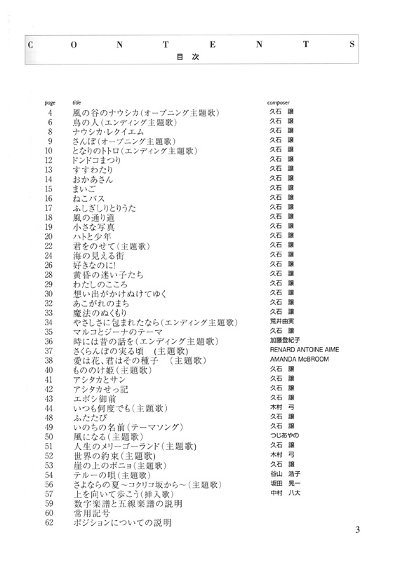 二胡楽譜 絶対二胡で弾きたい! スタジオジブリ41曲