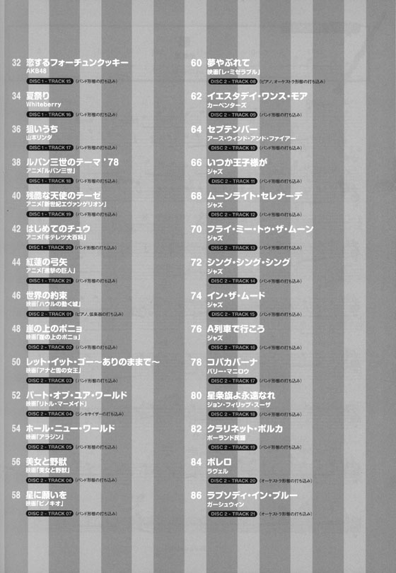 クラリネットで吹く ベストソングス[改訂版](カラオケCD2枚付)