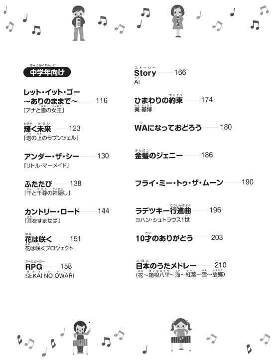 小学生のための 器楽合奏名曲集