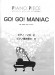 Piano Piece ピアノ・ピース (ピアノ・ソロ／ピアノ弾き語り)Go! Go! Maniac