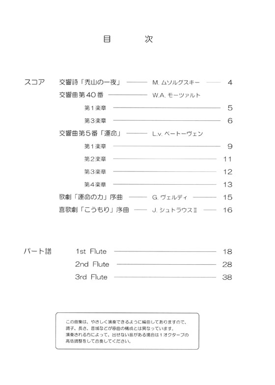 New ジョイフル フルート アンサンブル 2A