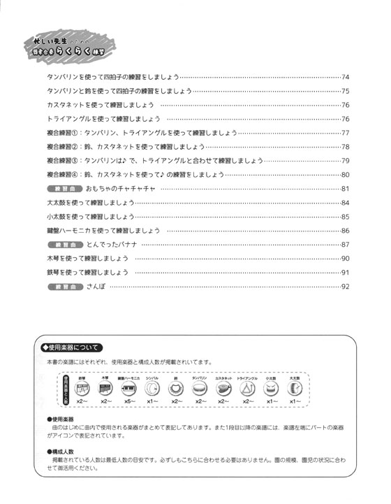 ステキな発表会に!おかあさん・おとうさんに聴かせたい 器楽合奏ソング集