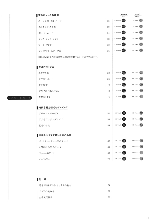 アルト・サックスのしらべ 憧憬のスタンダード編