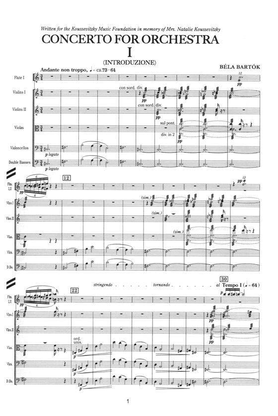 Bartók【Concerto】for Orchestra バルトーク/管弦楽のための協奏曲 Bartók【Concerto】for Orchestra バルトーク/管弦楽のための協奏曲