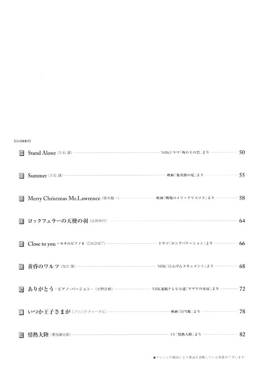 CD＋楽譜集 ワンランク上のピアノ・ソロ ヒーリング・サウンズ [保存版]