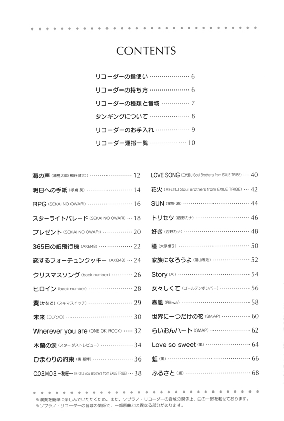 これなら吹けるソプラノ・リコーダー最新曲集 2016年版 これなら吹けるソプラノ・リコーダー最新曲集 2016年版
