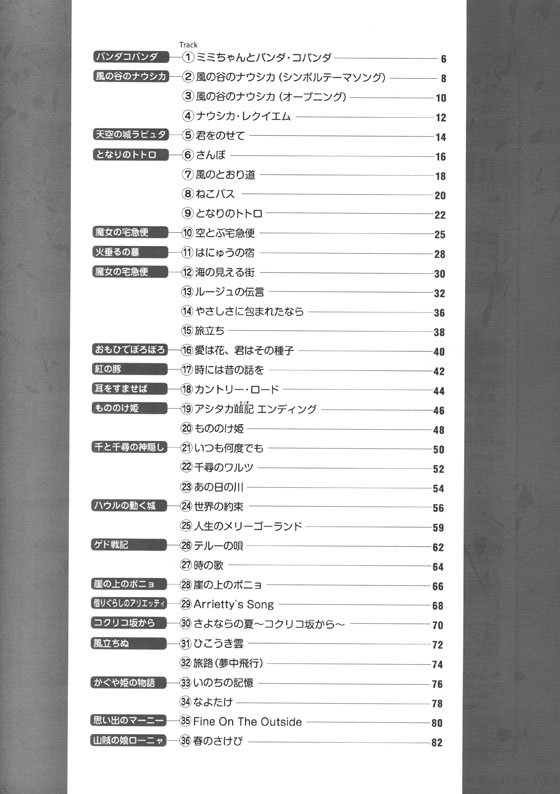 TAB譜付スコア ソロ・ウクレレで奏でる スタジオジブリ・ベスト