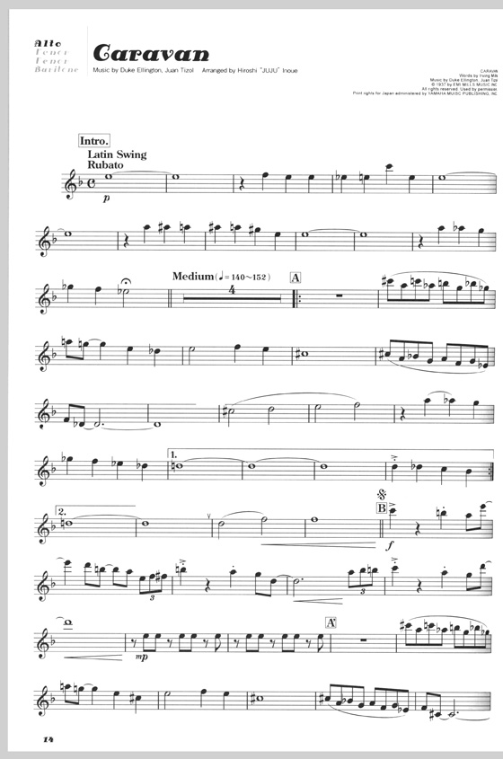 Sax Quartet Jazz Standards by Saxophobia Vol.2 サキソフォビアによるジャズスタンダード‧フォー‧サックスカルテット【CD+樂譜】