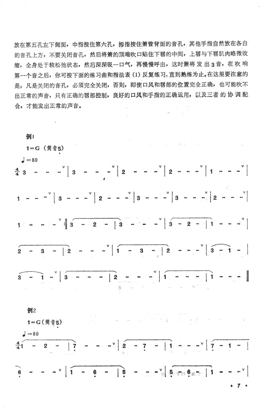 簫吹奏法 (簡中)