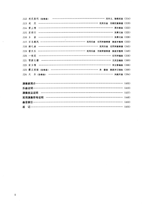 嗩吶曲譜(一)、(二) (簡中)