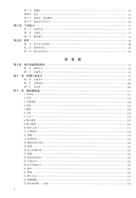 葫蘆絲、巴烏演奏教程 (簡中)