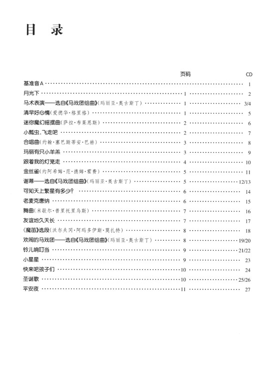 樂隊伴奏長笛世界名曲集1 (簡中)