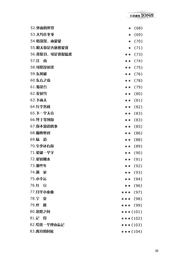 長笛曲集108首 (簡中)