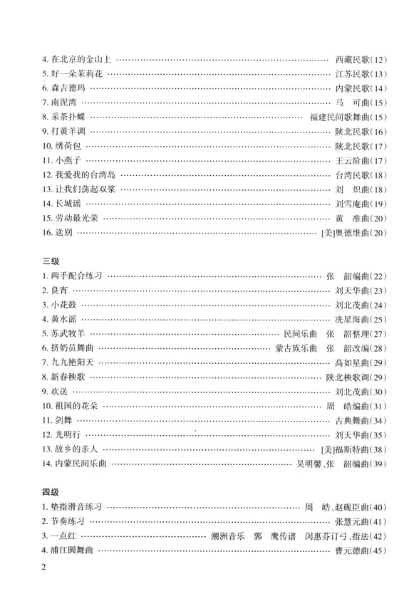 中國二胡考級曲集(上)、(下) (最新修訂版) (簡中) 中國二胡考級曲集(上)、(下) (最新修訂版) (簡中)