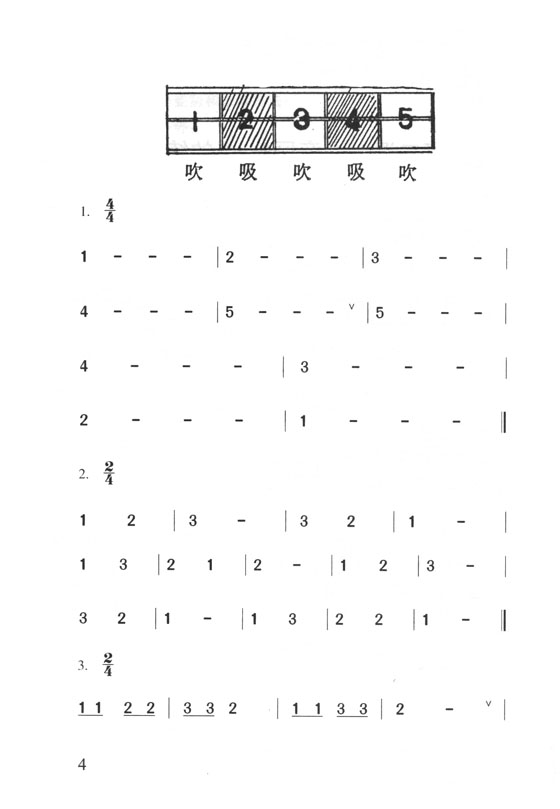 口琴十二課 供中小學學生選用 (簡中)