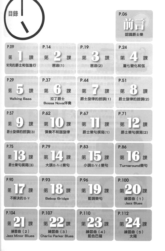 爵士吉他 完全入門24課