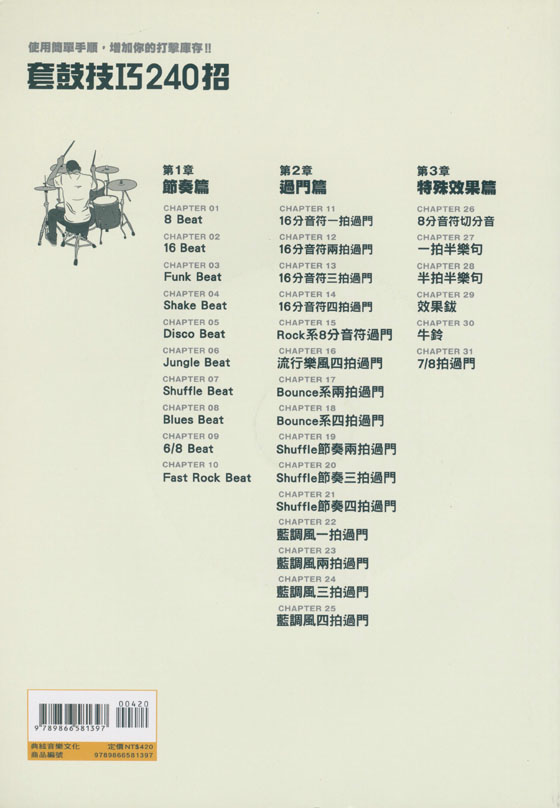 套鼓技巧240招 套鼓技巧240招