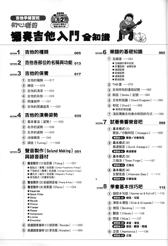 初心者的獨奏吉他入門全知識