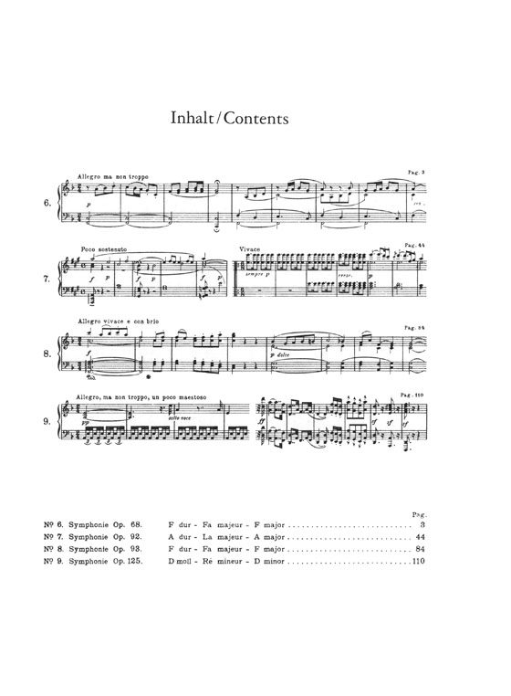 Beethoven Symphonien Nr. 6-9 for Piano (Singer) Beethoven Symphonien Nr. 6-9 for Piano (Singer)