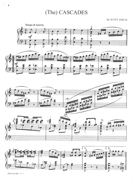 The Piano Style of Scott Joplin Advanced Piano