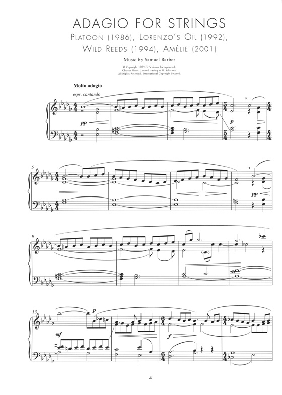 Film Scores For Solo Piano【Download Card+樂譜】