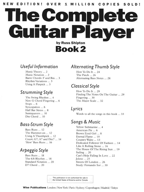 CD Edition The Complete Guitar Player New Edition! Book 2