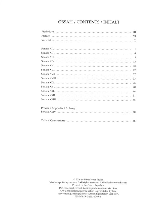 Dušek Complete Sonatas for Keyboard Ⅱ