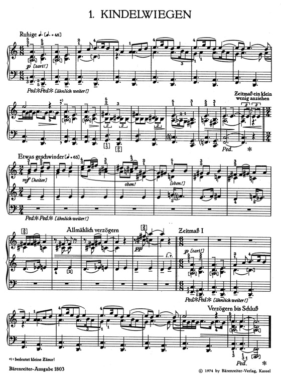 Hugo Distler Elf Kleine Klavierstücke Op. 15b