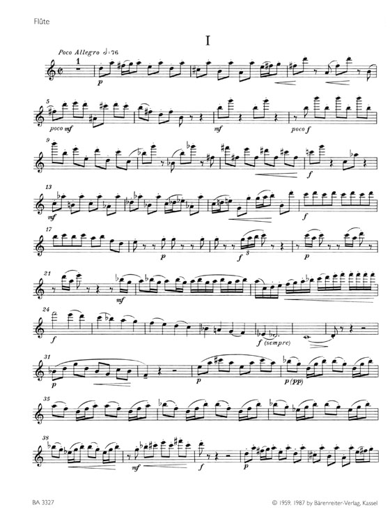 Bohuslav Martinů Promenades for Flute, Violin and Harpsichord (Piano)