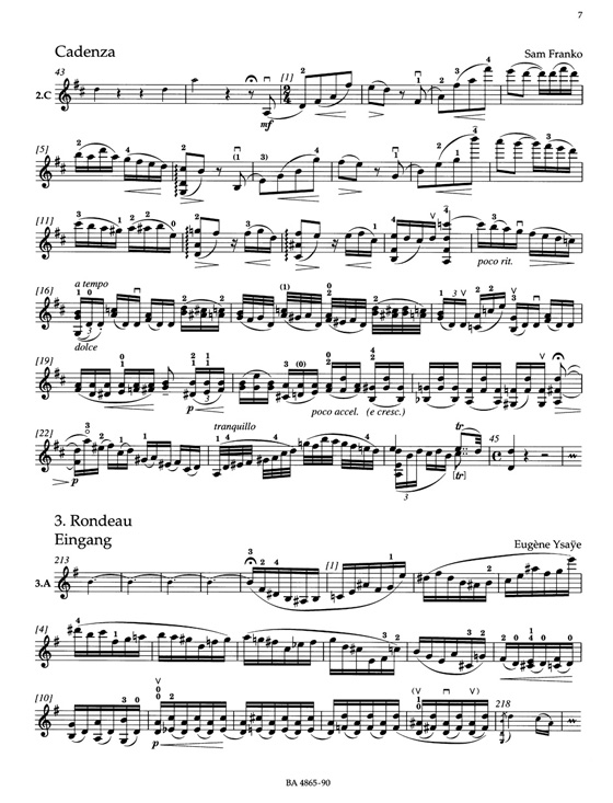 Mozart Concerto in G major for Violin and Orchestra No. 3, KV 216 Piano Reduction