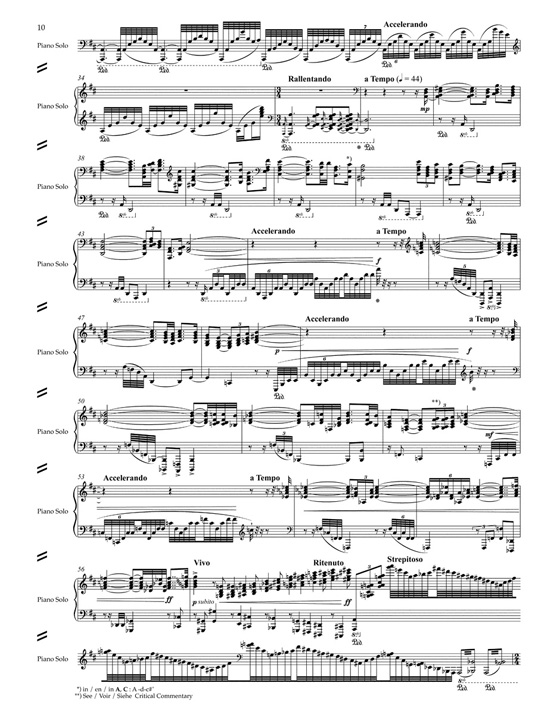 Ravel Concerto for the Left Hand for Piano and Orchestra (Score)