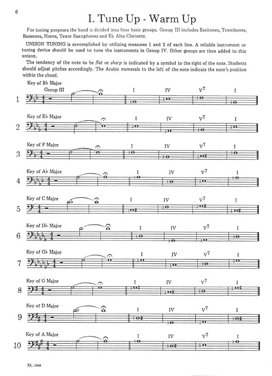 3D Band Book for Baritone (Bass Clef)