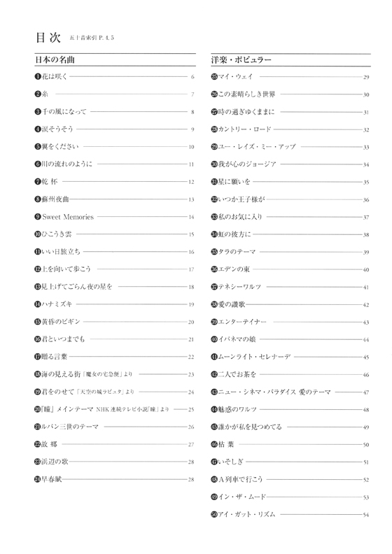 トロンボーン スタンダード100曲選