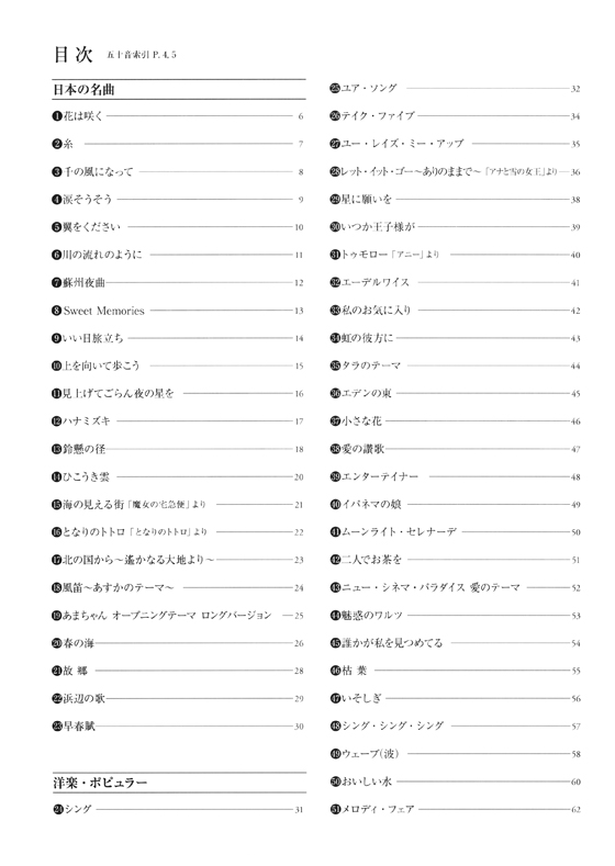 クラリネット スタンダード100曲選