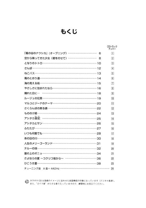 チューバ カラオケCD付 スタジオジブリ作品集 for Tuba